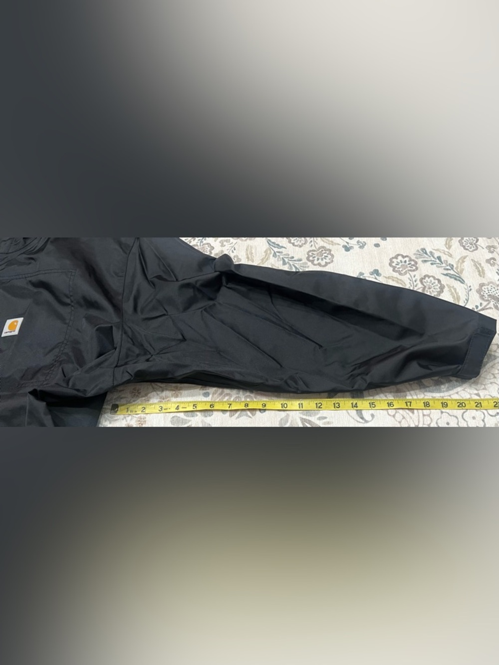 Carhartt Men’s Storm Defender Loose Fit Lightweight Jacket Black Size 4XL - Picture 9 of 12